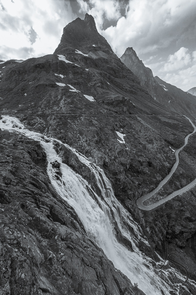 The waterfall at Trollstigen in Norway | LotsaSmiles Photography