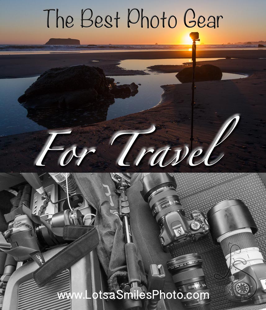The Best Photo Gear for Travel | LotsaSmiles Photography | What do you bring when you're traveling the world long-term? Click to read all about my perfect lineup and how I made my picks! | #photoblog #photogear #travel #cameras #longtermtravel #photography